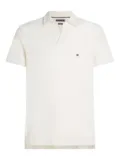 Tommy Hilfiger logo-embroidered T-shirt - Neutrals