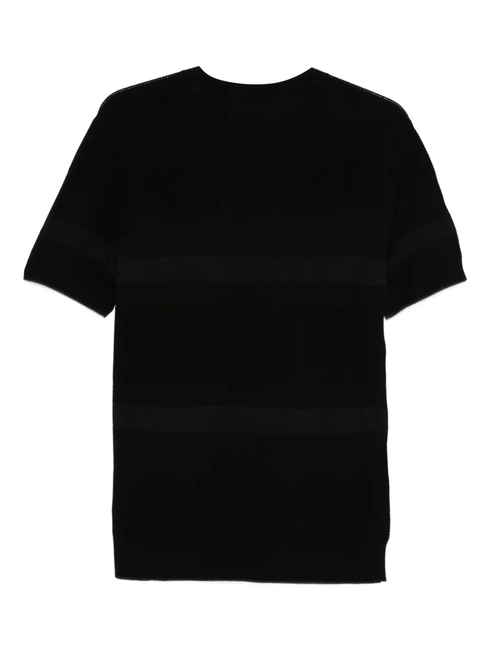 Karl Lagerfeld T-shirt met ronde hals - Zwart