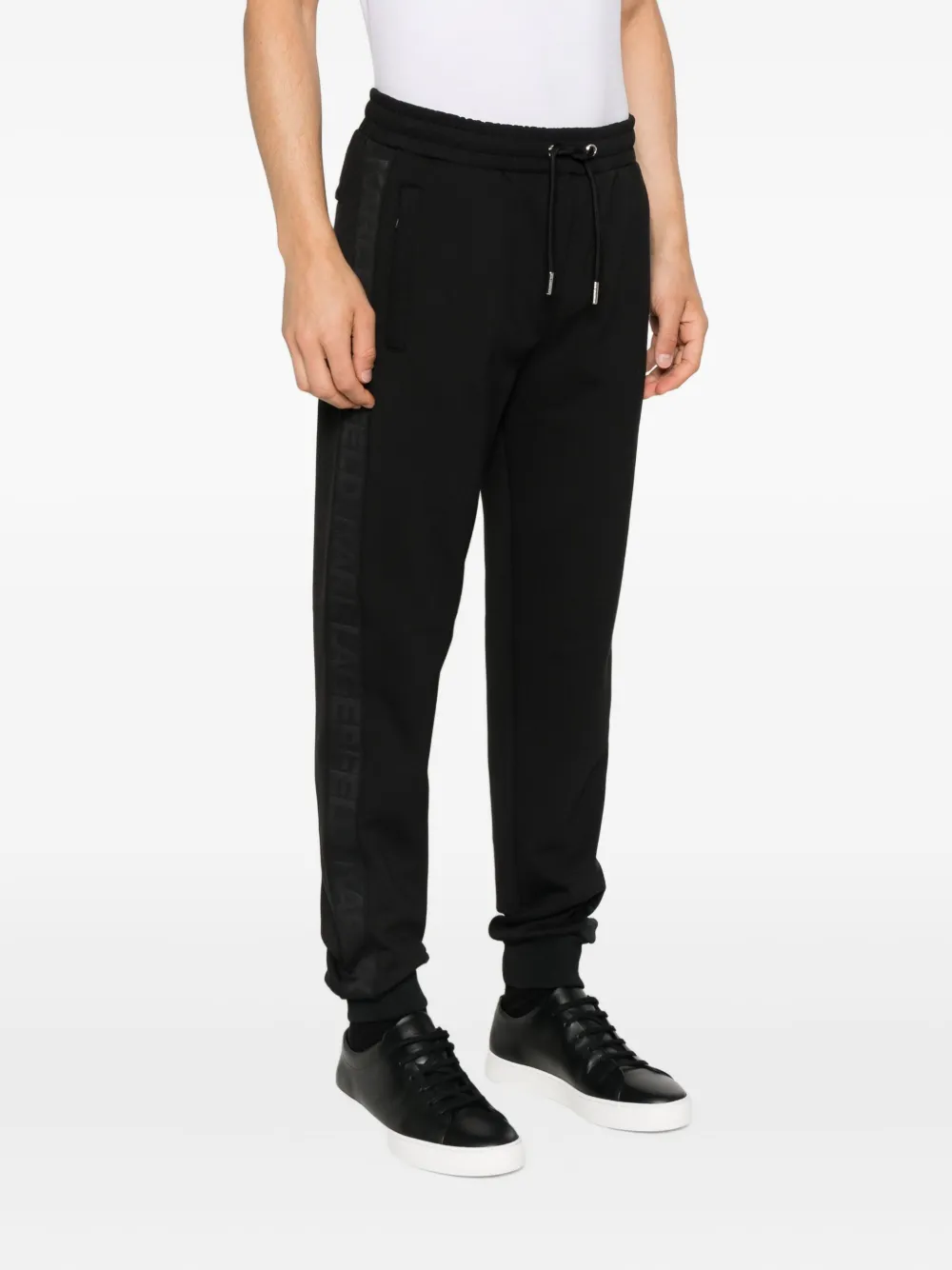 Karl Lagerfeld Trainingsbroek met logo-detail Zwart