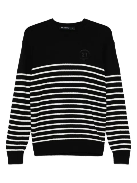 Karl Lagerfeld striped sweater