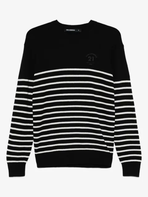 Karl Lagerfeld striped sweater