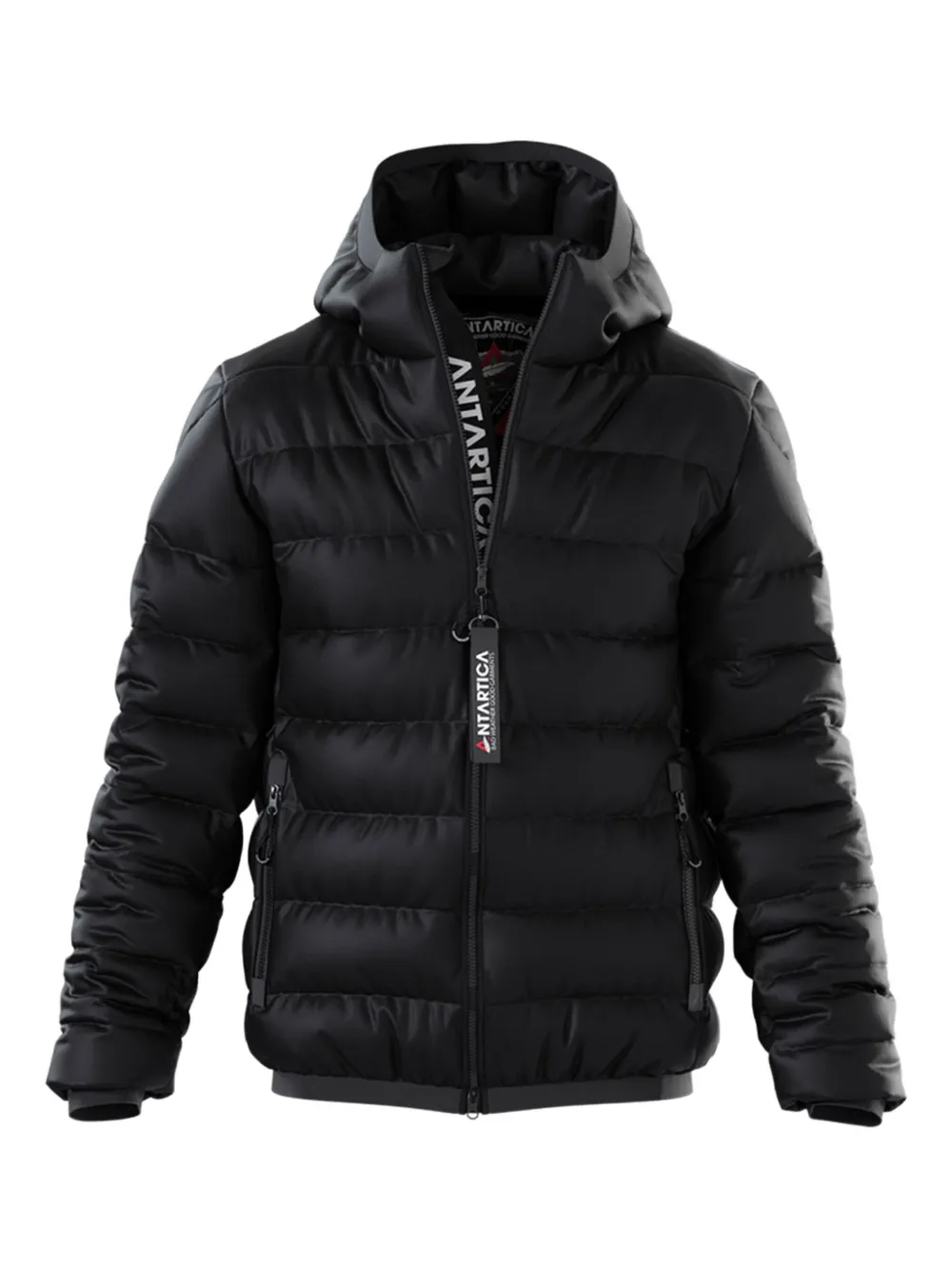 ANTARTICA Taro hooded puffer jacket | Black | Image 1