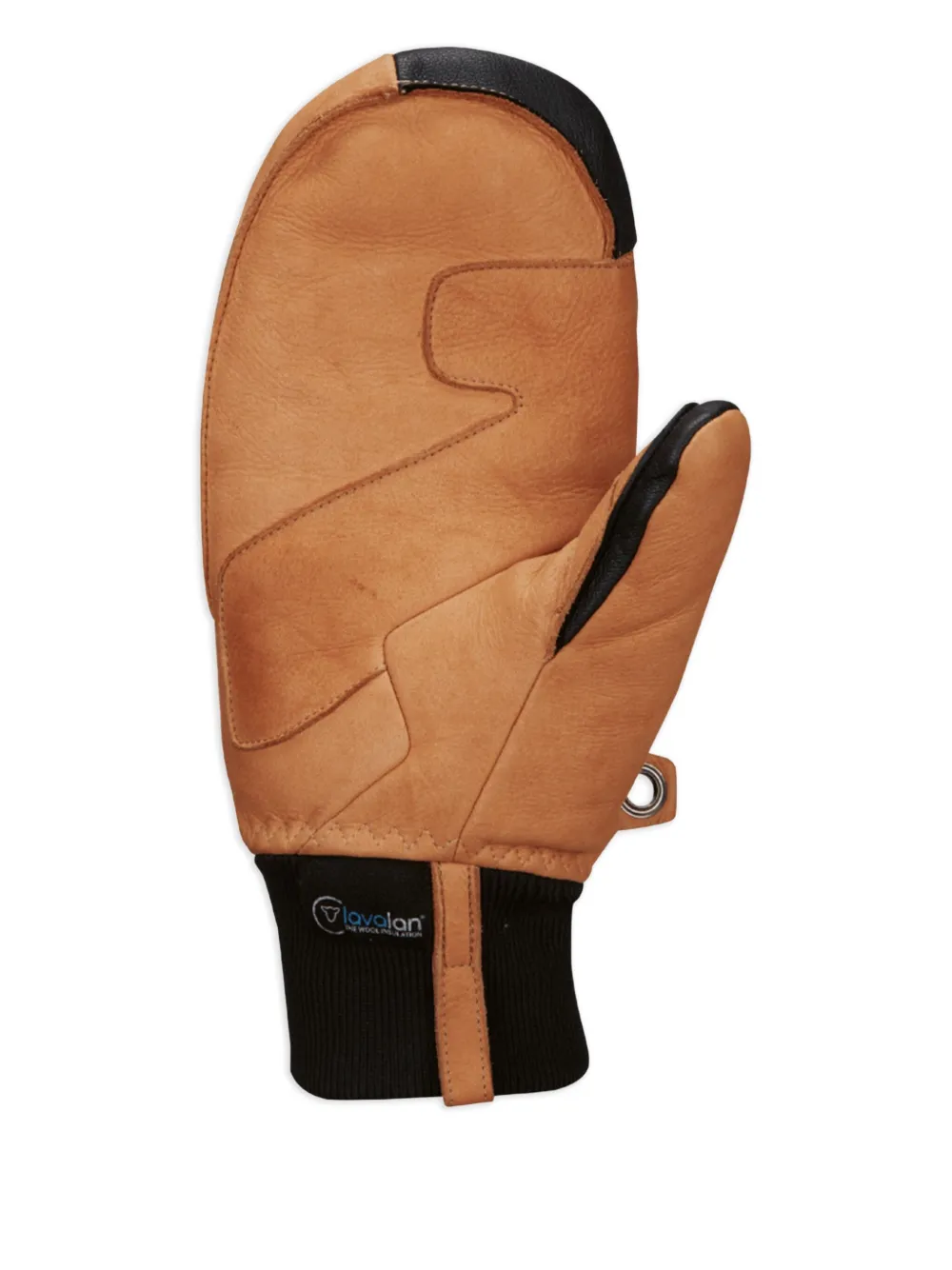 SNOWLIFE Handschoenen met leren vlakken Bruin