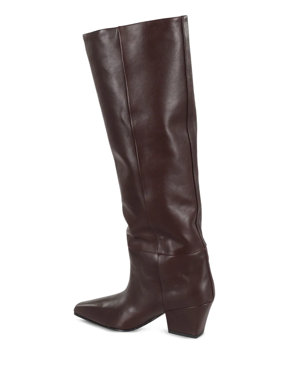 Paris Texas leather pointed-toe boots Brown