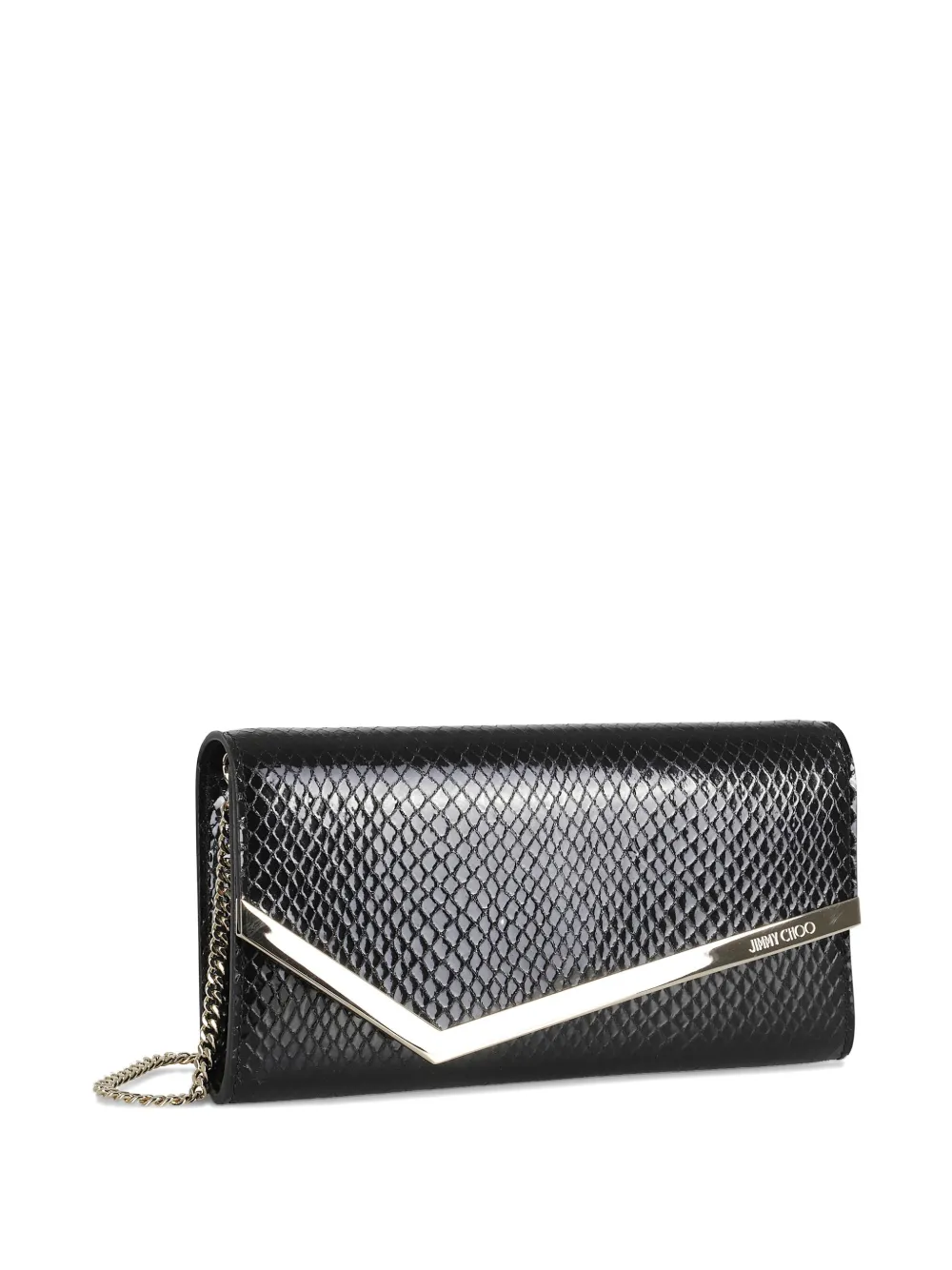 Jimmy Choo Borsa tote con effetto serpente | Clutch | Image 3