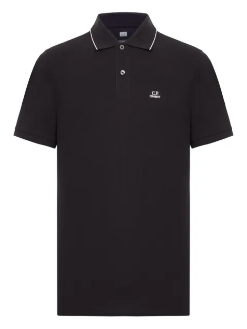 C.P. Company playera tipo polo con logo