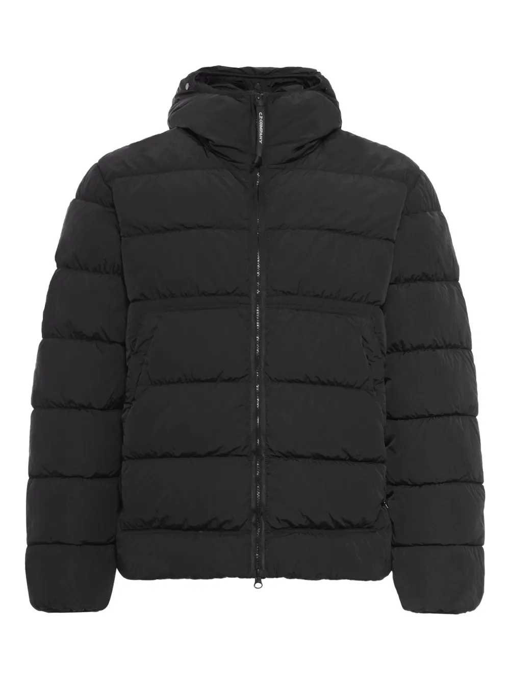 C.P. Company Chrome-R donsjack met capuchon Zwart