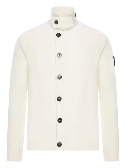 Stone Island stand up-collar cardigan