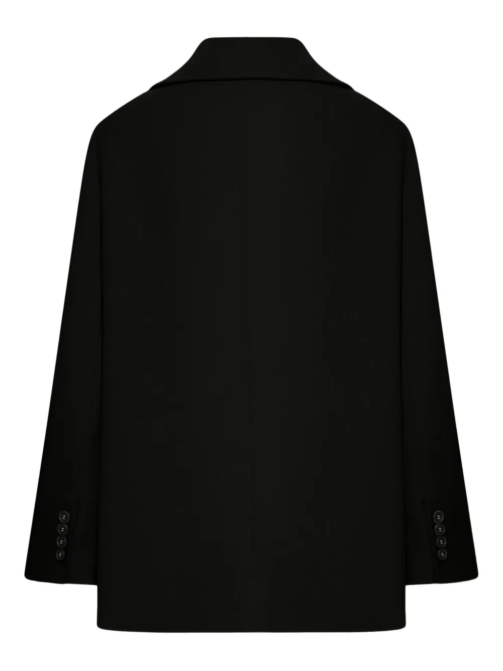 'S Max Mara Jack met dubbele rij knopen Zwart