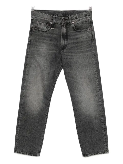 R13 logo-patch jeans