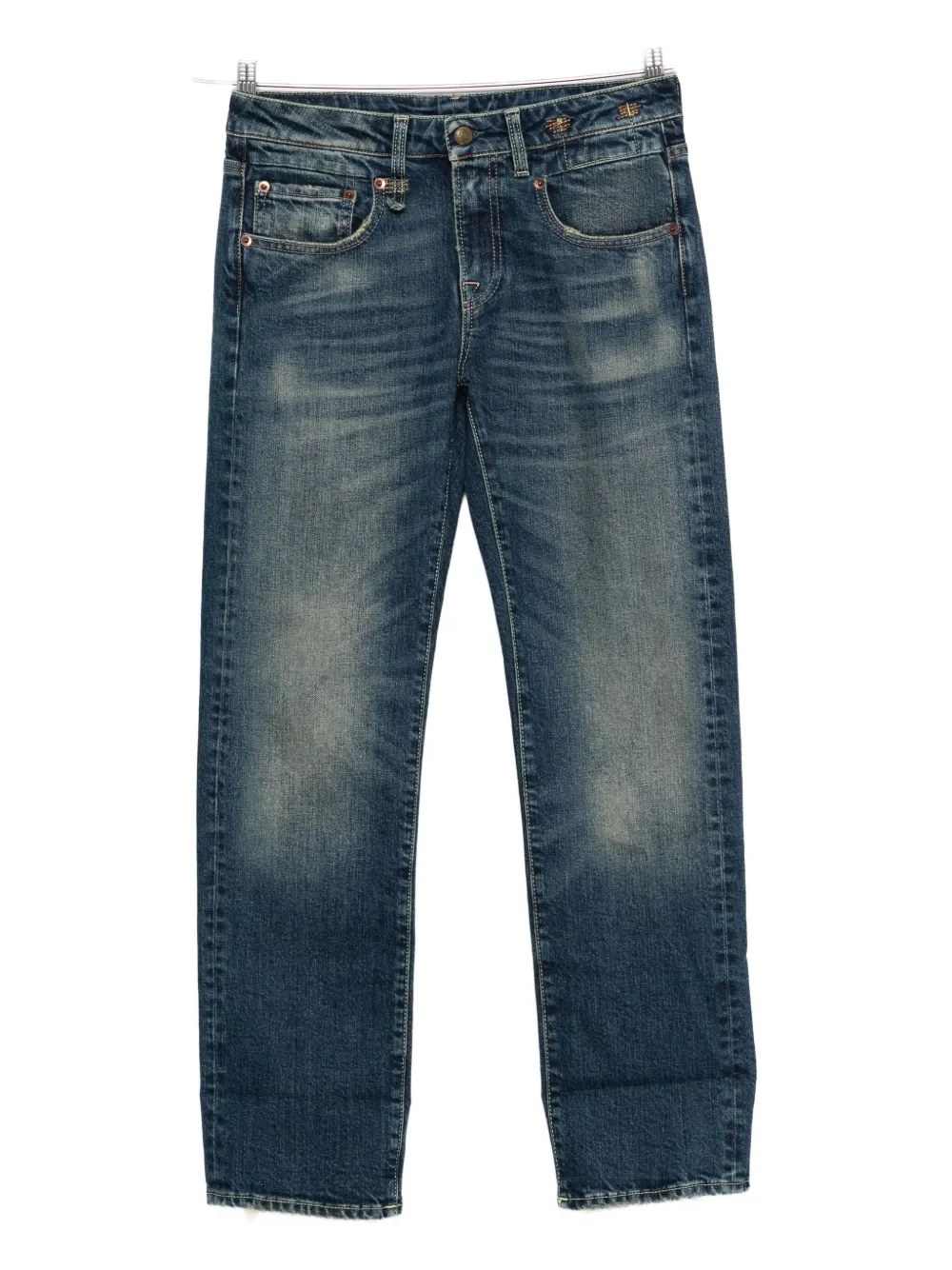 R13 Five-pockets Stretch Jeans In Blue