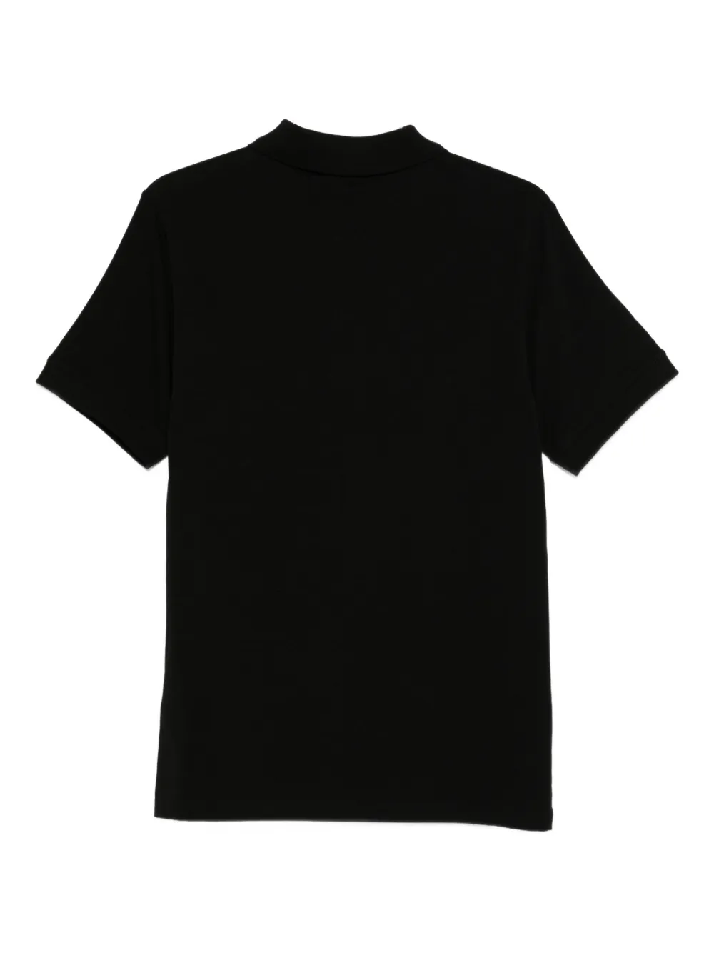 Karl Lagerfeld Poloshirt met logoplakkaat - Zwart