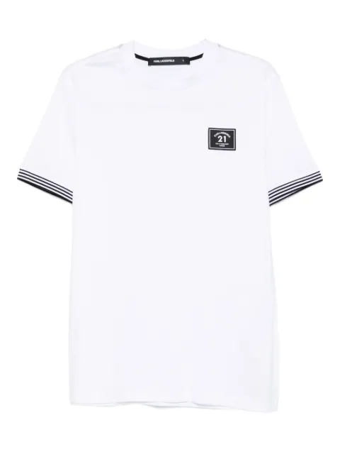 Karl Lagerfeld playera con detalle del logo