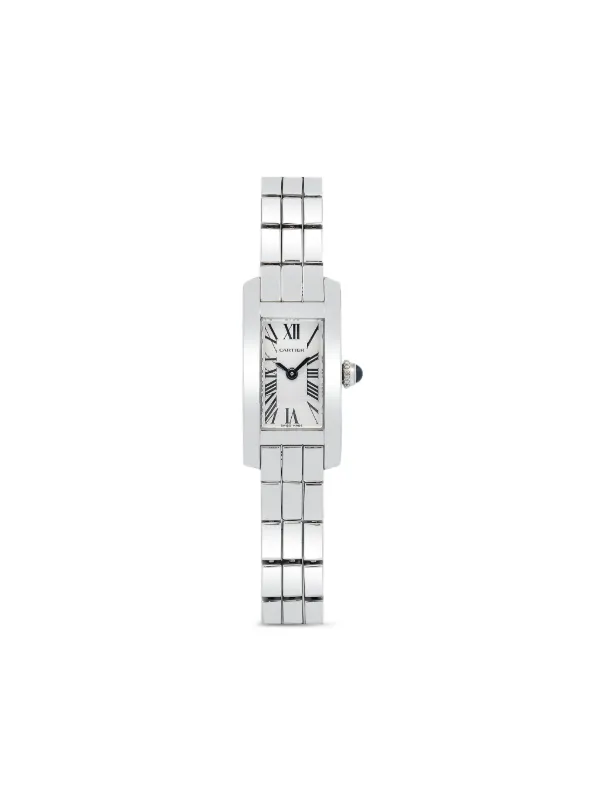 Cartier Tank Allongee 27mm | Silver | FARFETCH CA