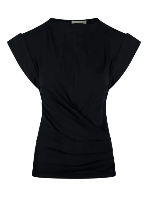 MARANT ÉTOILE Maisan draped cap-sleeve top