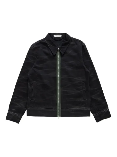 Namacheko zebra-print zip-front jacket