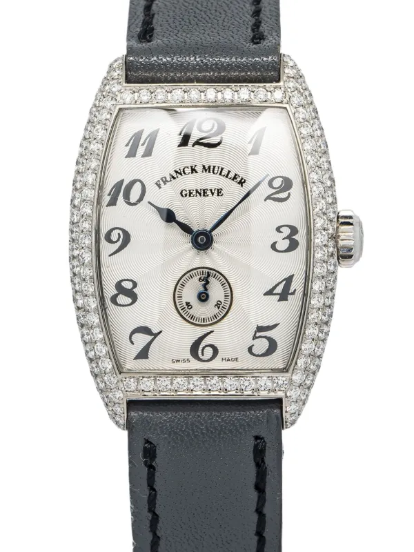 Franck Muller Reloj Cintrée Curvex De 25mm pre-owned Blanco
