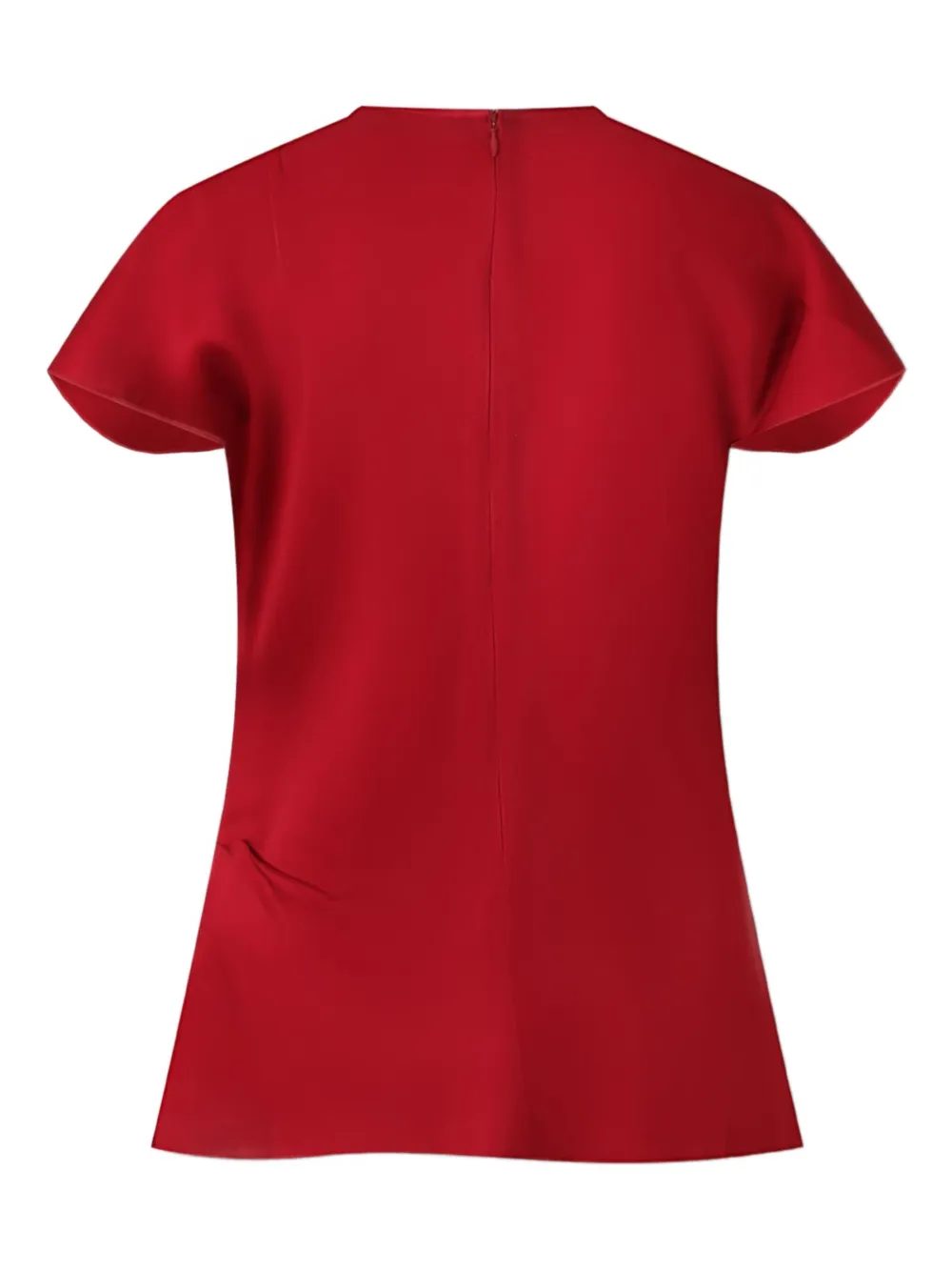 Victoria Beckham Top met korte mouwen Rood