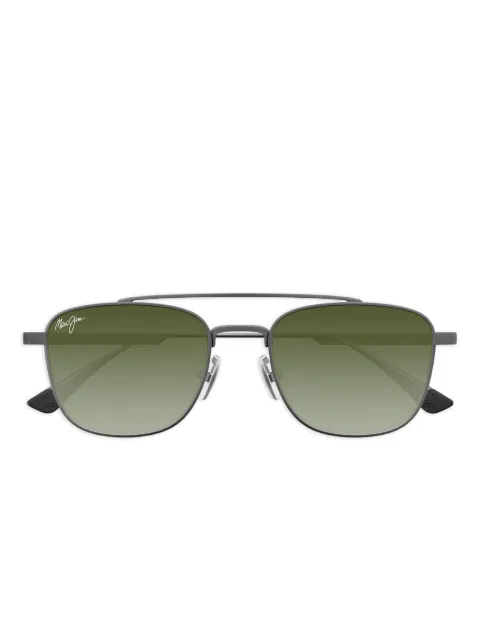 Maui Jim titanium rectangle sunglasses