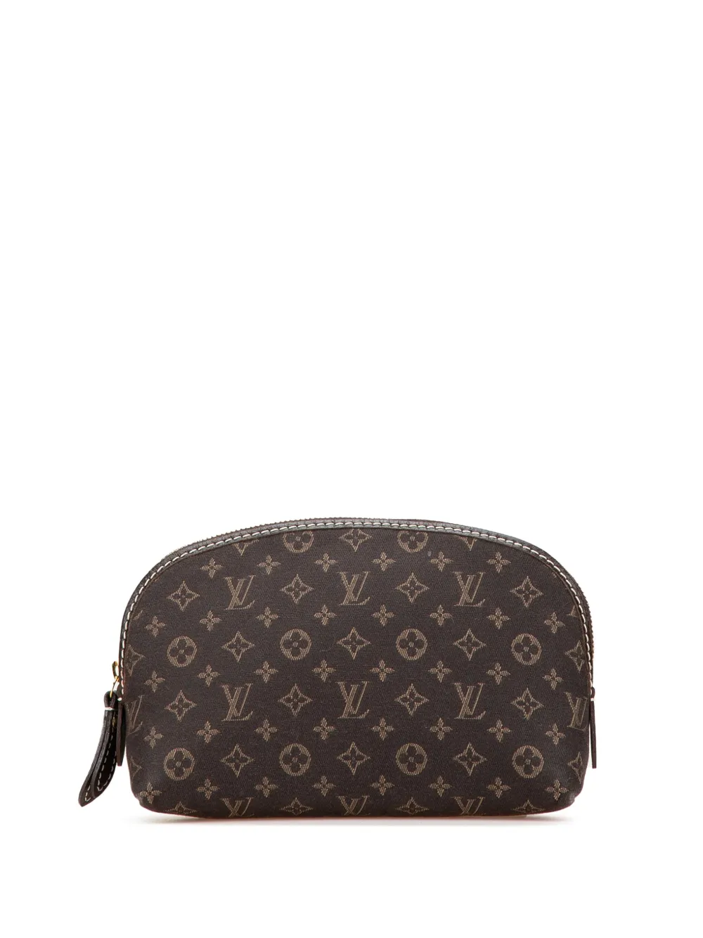 Louis Vuitton Pre-Owned 2012 Monogram Mini Lin Cosmetic pouch | Brown | Image 1