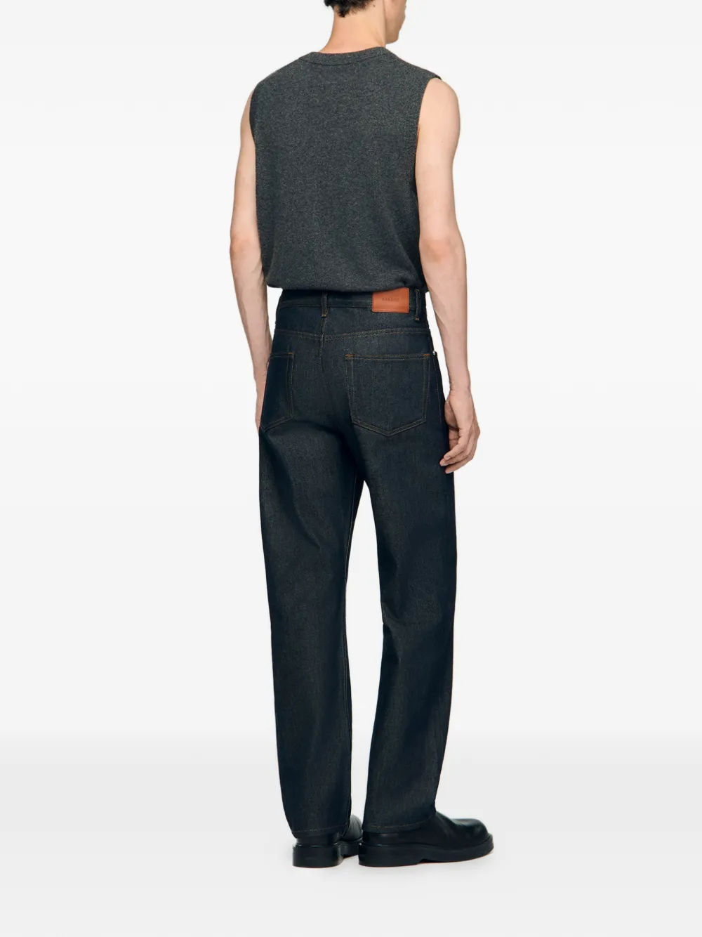 SANDRO Straight jeans Blauw
