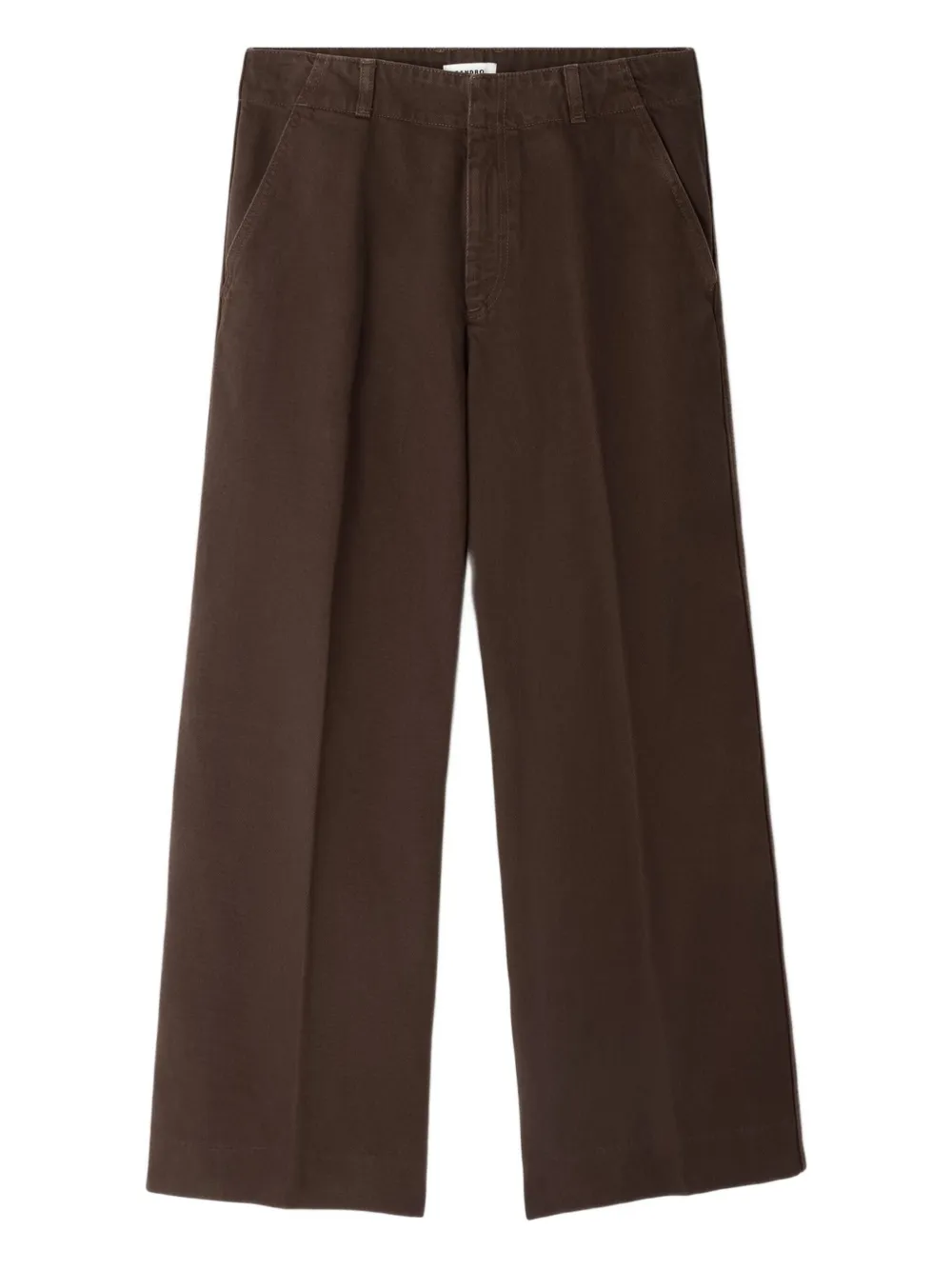 SANDRO jeans anchos | marrón | Image 1