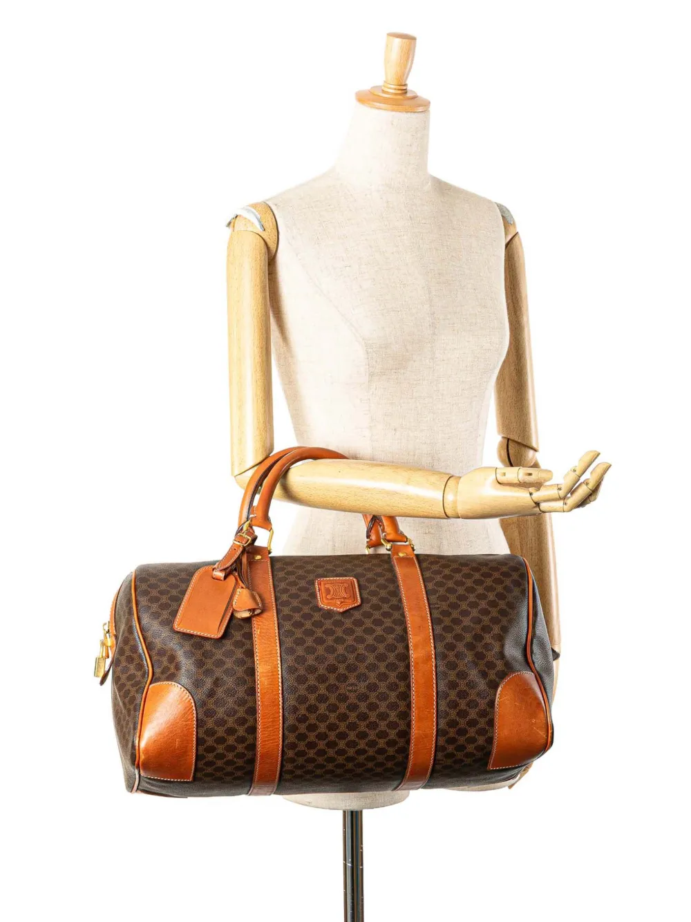 Céline Pre-Owned 20th Century Macadam Coated Canvas travel bag | Pre-Owned | Image 2