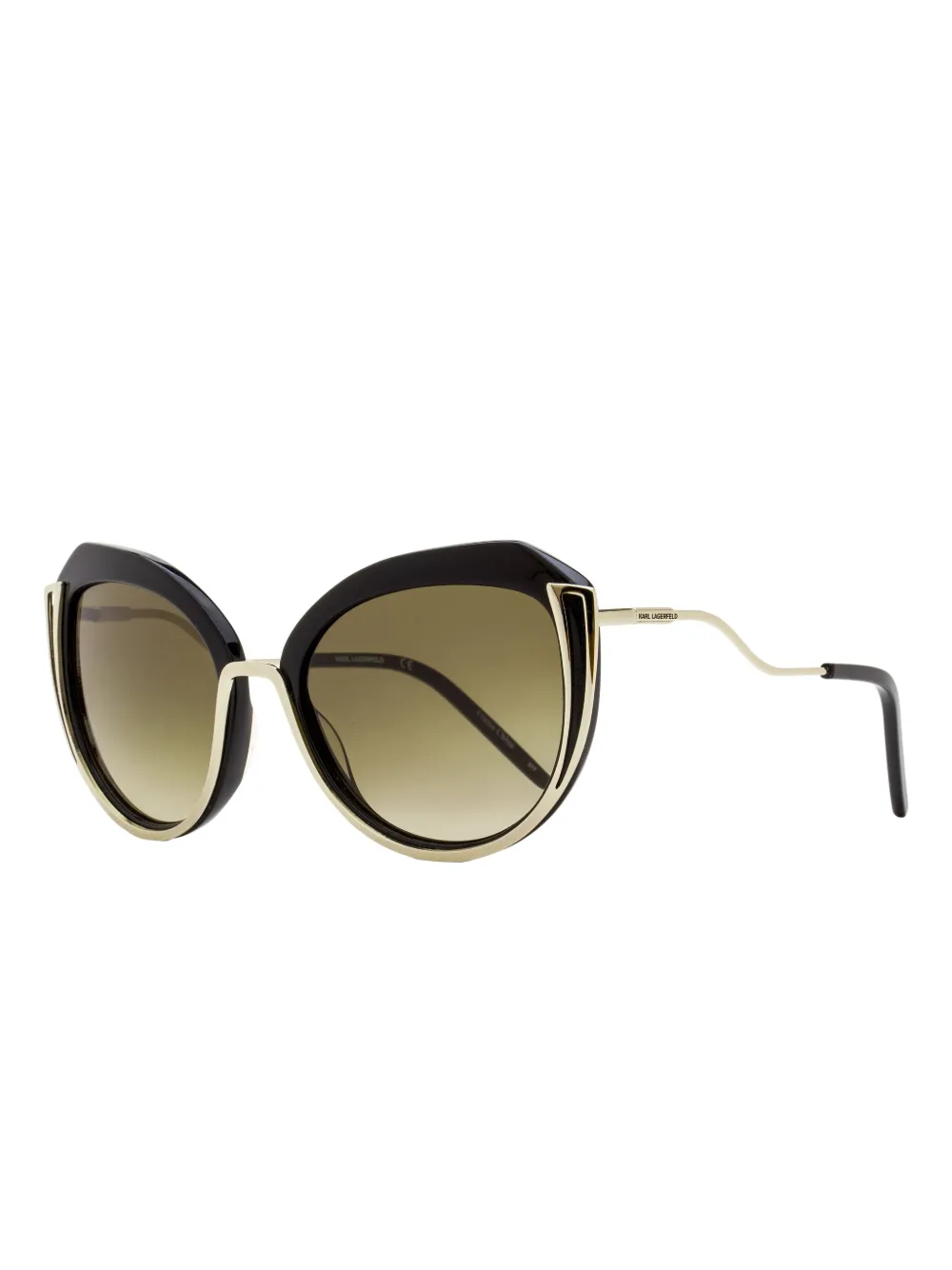 Karl Lagerfeld butterfly-frame sunglasses Zwart