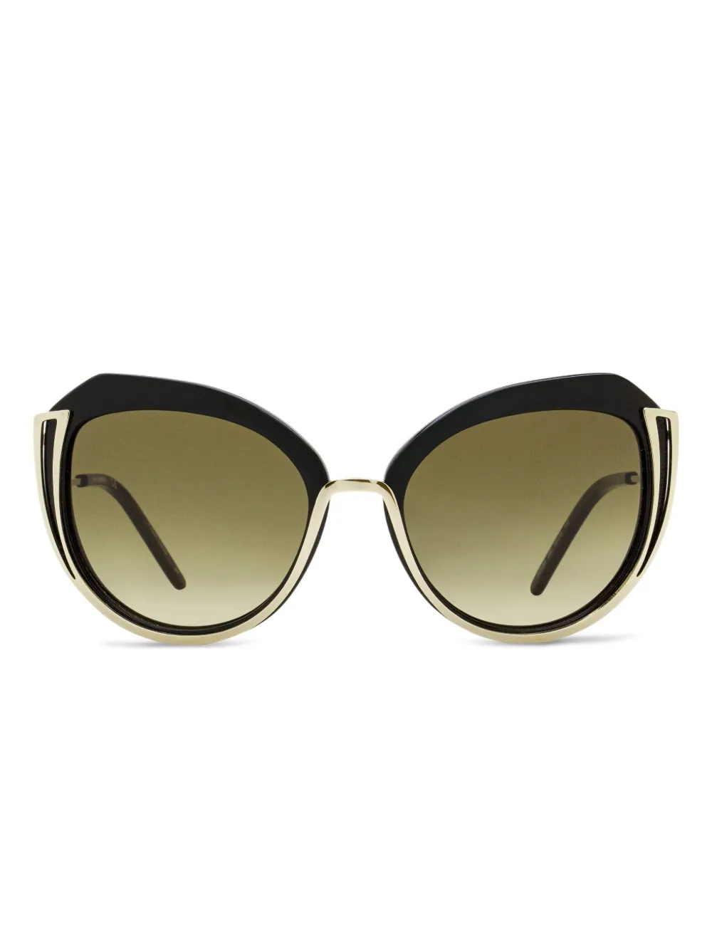 Karl Lagerfeld butterfly-frame sunglasses Zwart