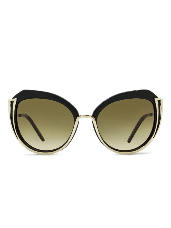 KARL LAGERFELD バタフライフレームメガネ Karl Lagerfeld バタフライ眼鏡フレーム | レッド | FARFETCH JP