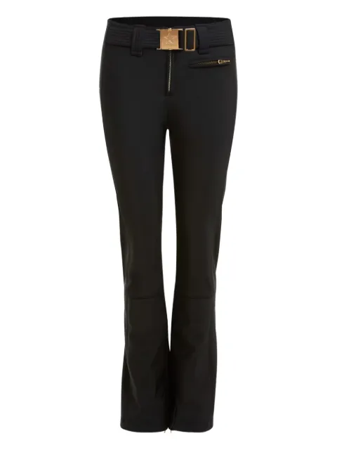 HIGH SOCIETY Lani belted zip-fly ski pants