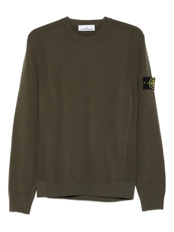 Stone Island クルーネック セーター | グリーン | FARFETCH JP