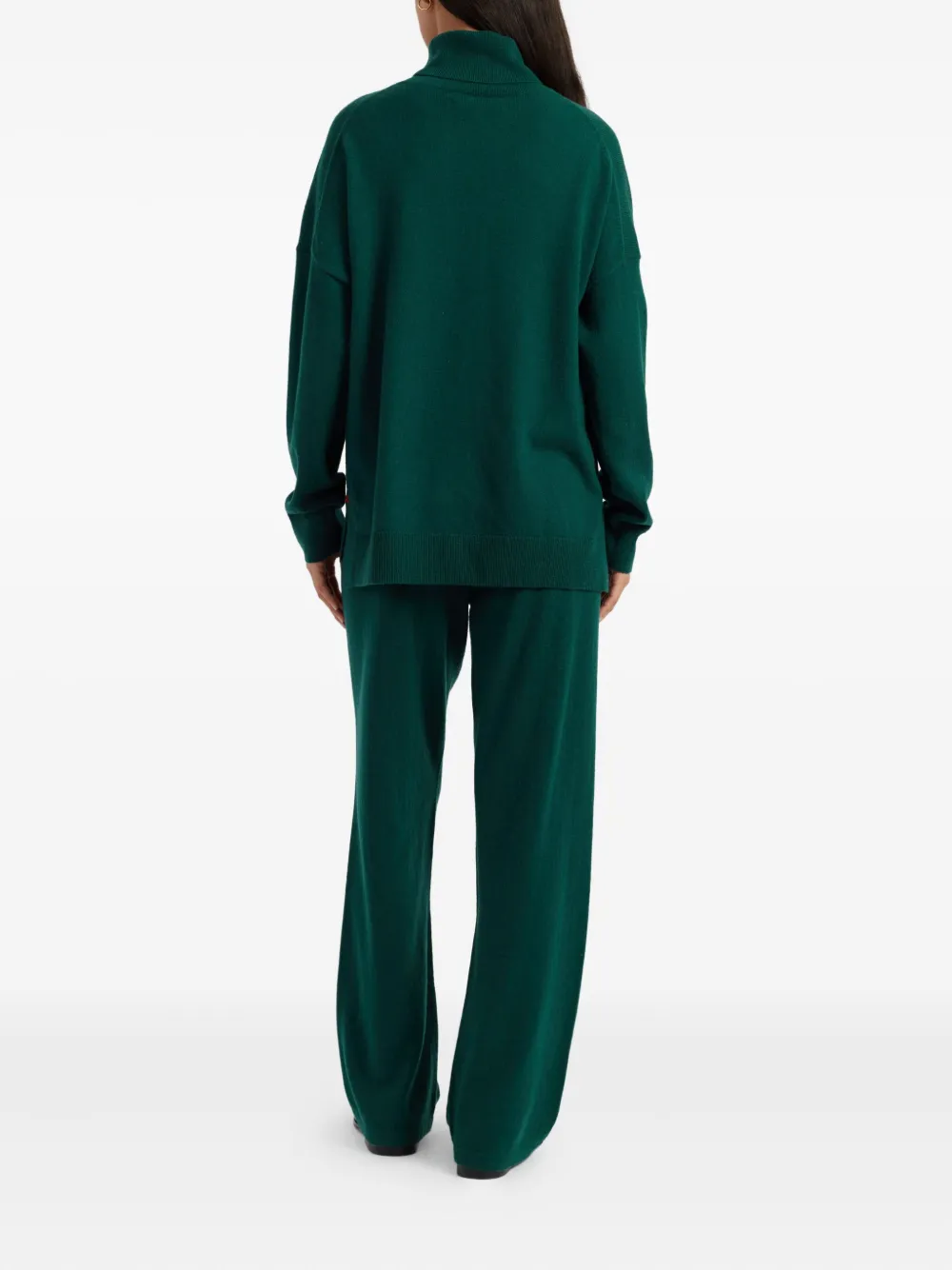Chinti & Parker Roll-neck Jumper In Green