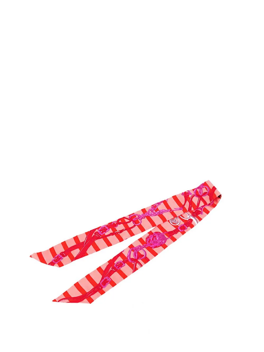 Hermès Pre-Owned 20th Century Brides De Gala Bayaderes Twilly Silk Scarf scarves | Pink | Image 1