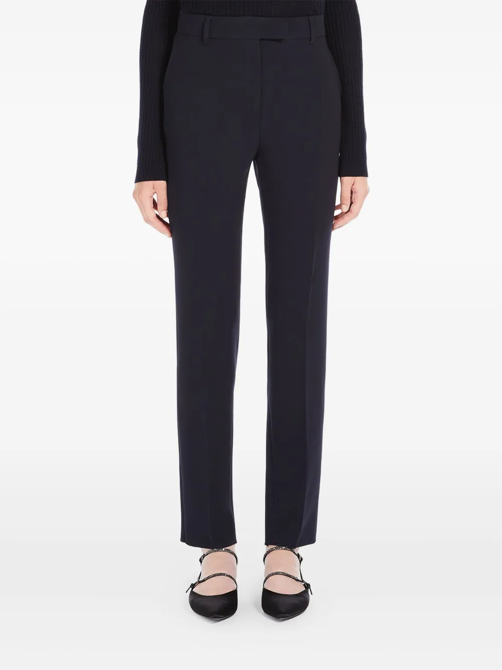 Max Mara Pantalon Blauw
