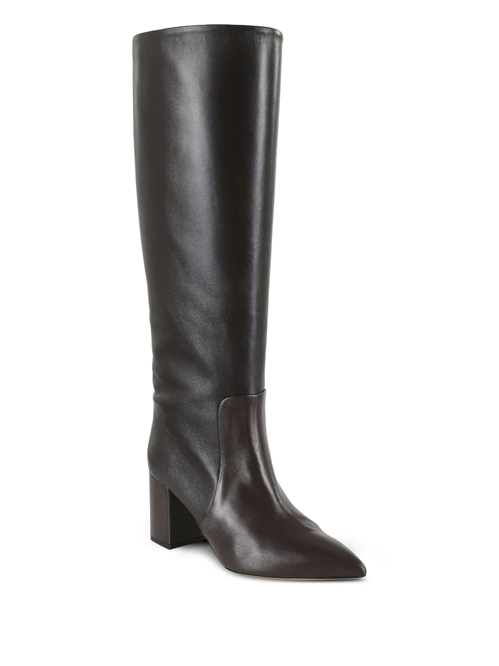Paris Texas 70mm Anja leather boots Black