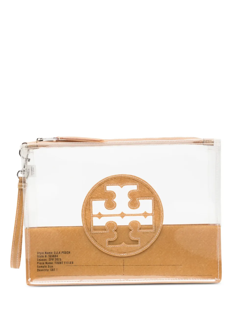 Tory Burch Ella クラッチバッグ - ホワイト Tory Burch Ella クラッチバッグ - ホワイト