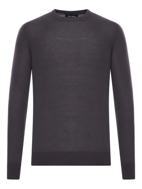 Giorgio Armani wool crew-neck sweater