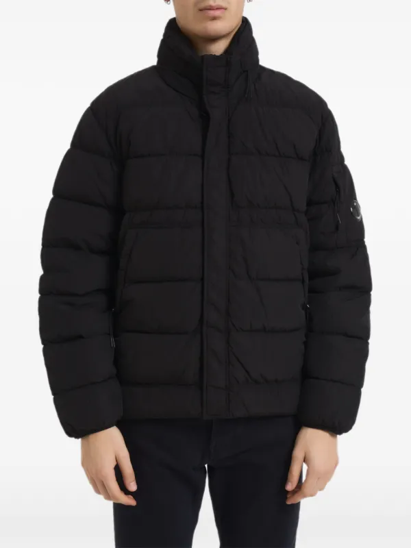 C.P. COMPANY ブラック ダウンジャケット C.P. Company パデッドジャケット | ブラック | FARFETCH JP