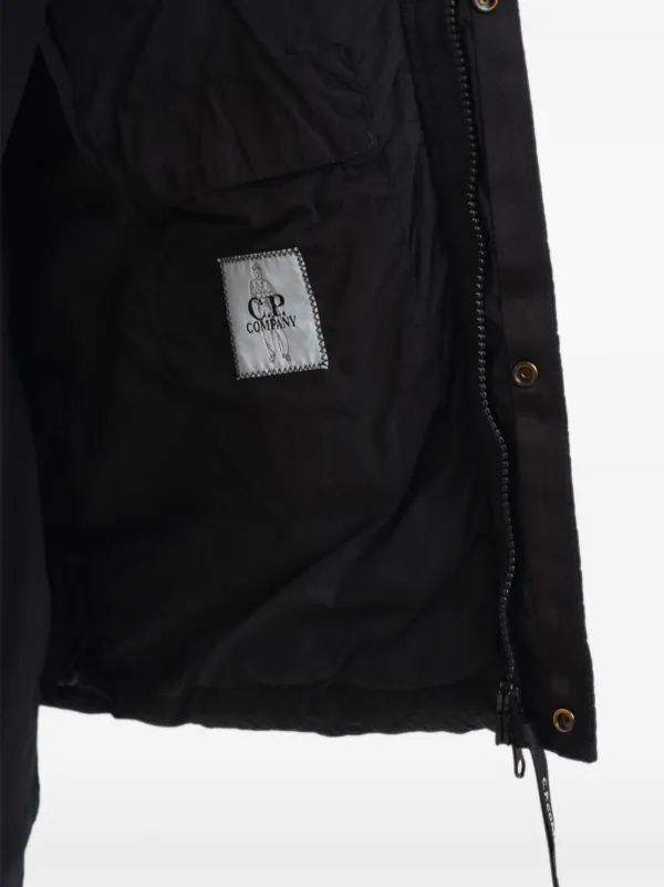 C.P. Company パデッドジャケット | ブラック | FARFETCH JP