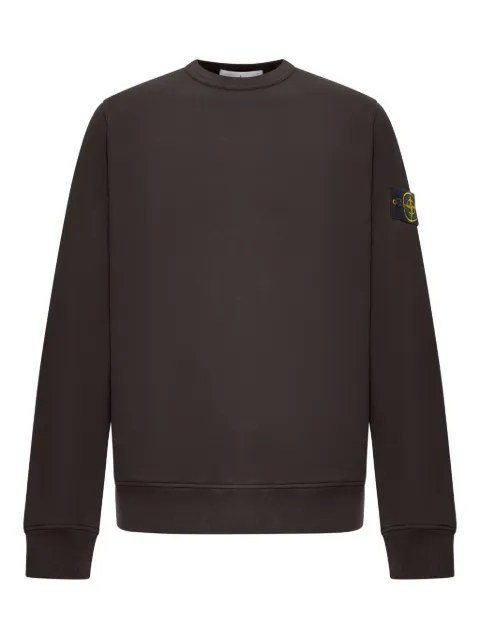Stone Island logo-patch sweatshirt