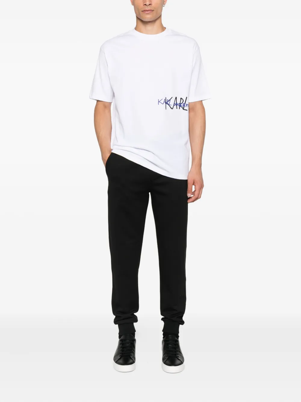 Karl Lagerfeld Trainingsbroek met logo-detail Zwart