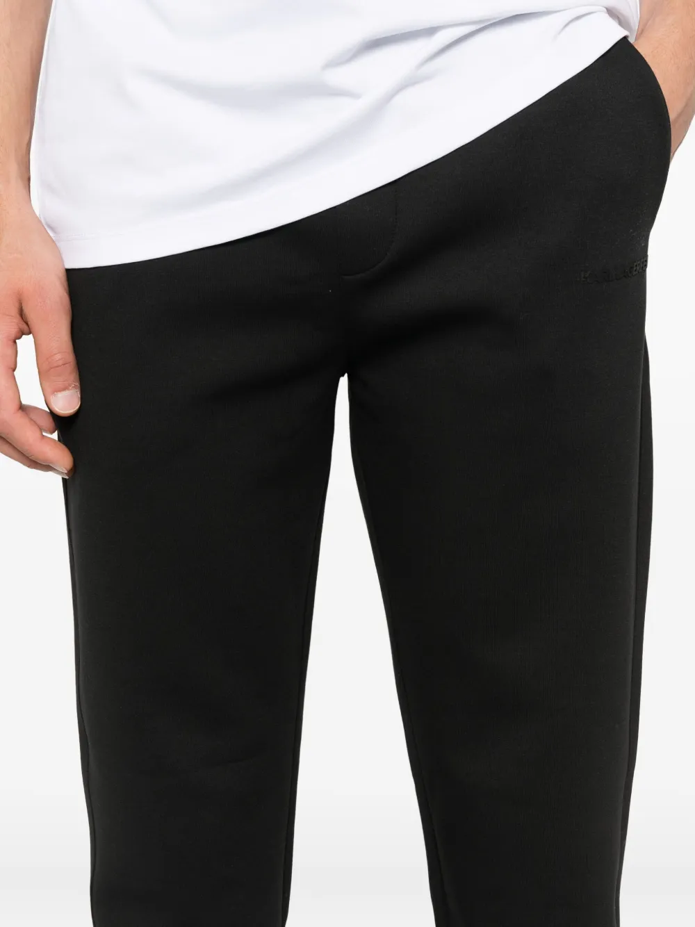 Karl Lagerfeld Trainingsbroek met logo-detail Zwart
