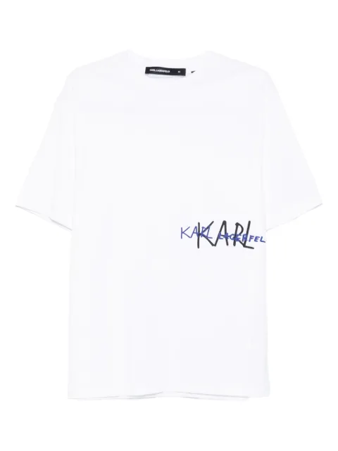 Karl Lagerfeld logo-print T-shirt