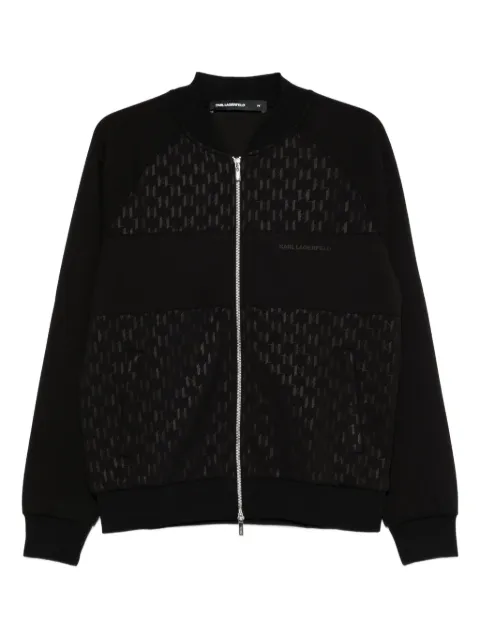 Karl Lagerfeld monogram-pattern sweatshirt 