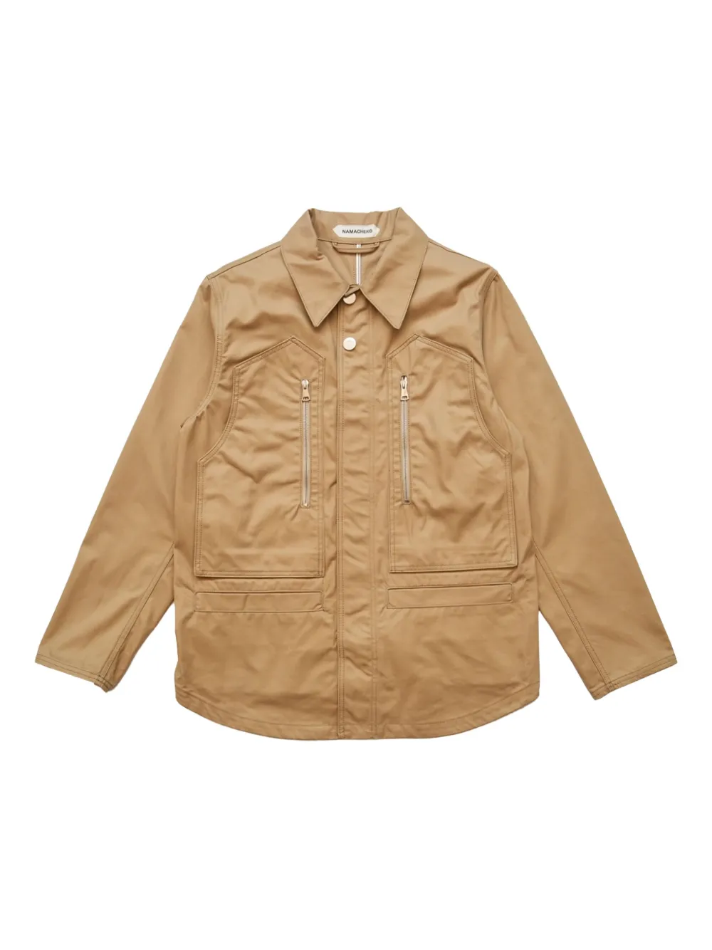 Namacheko Helios shirtjack met ritszak Beige