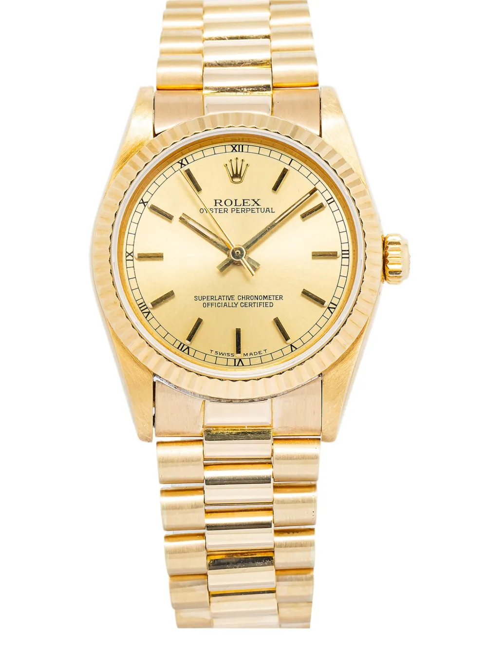 Rolex Oyster Perpetual 30mm - ゴールドトーン Rolex Oyster Perpetual 30mm - ゴールドトーン