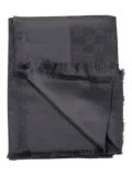 Gucci monogram scarf - Grey