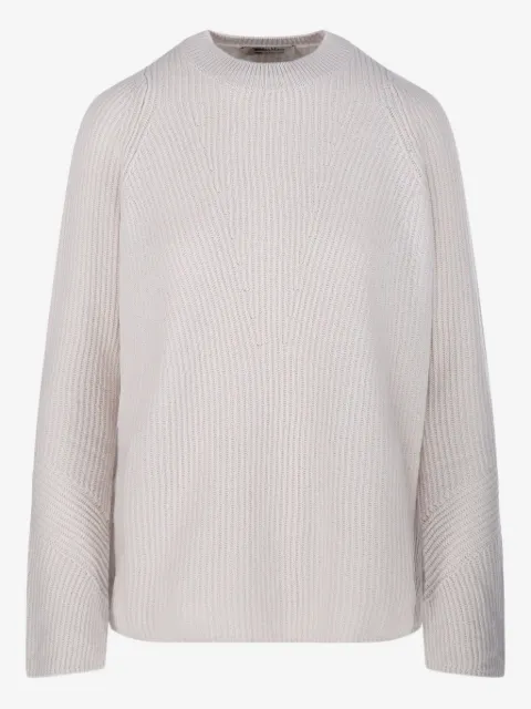 'S Max Mara ribbed-knit raglan-sleeve sweater