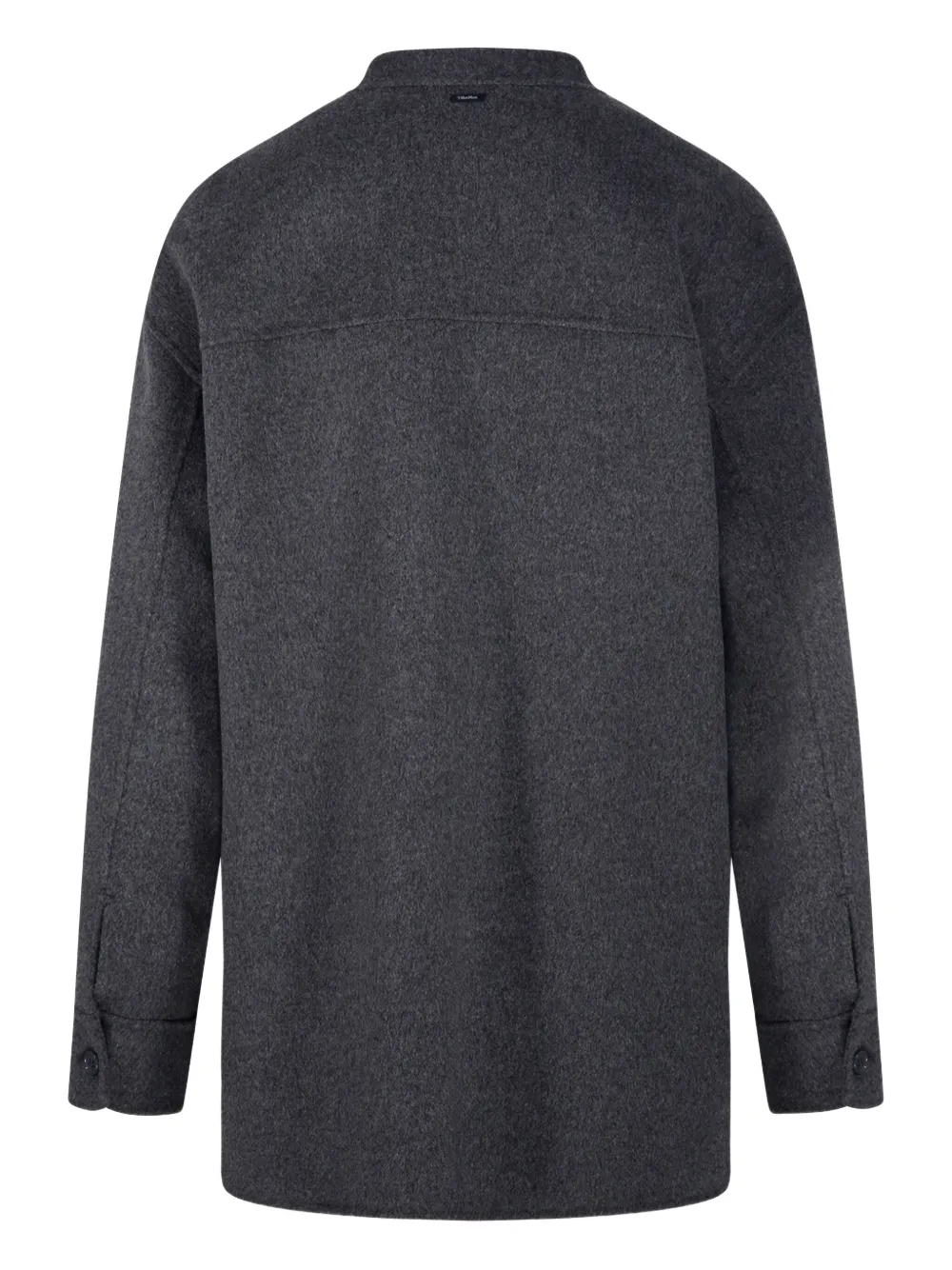 'S Max Mara Shirtjack met opgestikte zak en knopen Grijs